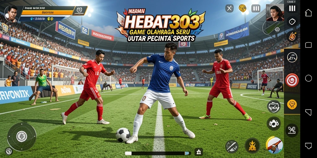 Tampilan menarik dari gameplay HEBAT303 dengan aksi olahraga yang seru.