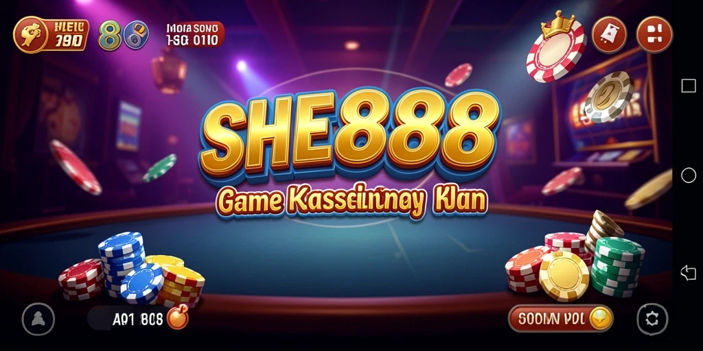 Tampilan menarik dari gameplay Kasino di SHE888.