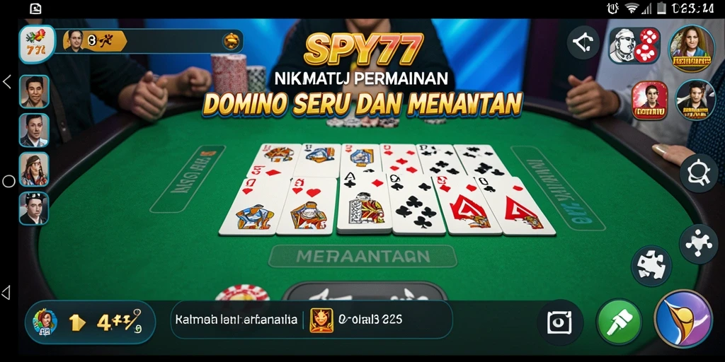 Tampilan gameplay seru dalam SPY77 yang penuh strategi dan kompetisi.