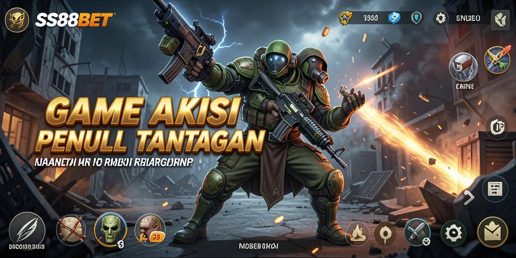 Tangkapan layar gameplay SS88BET yang mendebarkan dan penuh aksi.
