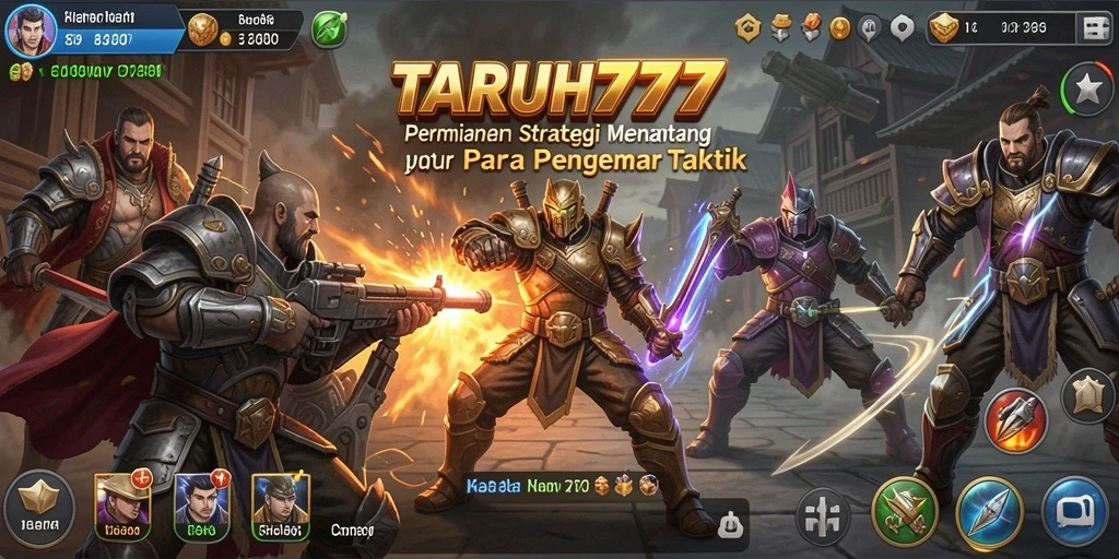 Tampilan gameplay TARUH777 yang menarik dan penuh strategi.