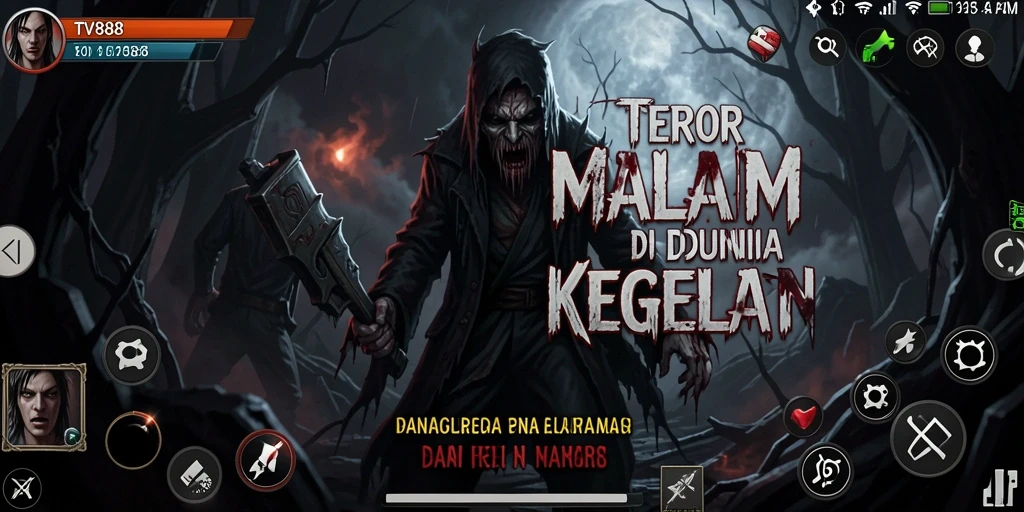 Pengalaman gameplay mencekam di dunia kegelapan.