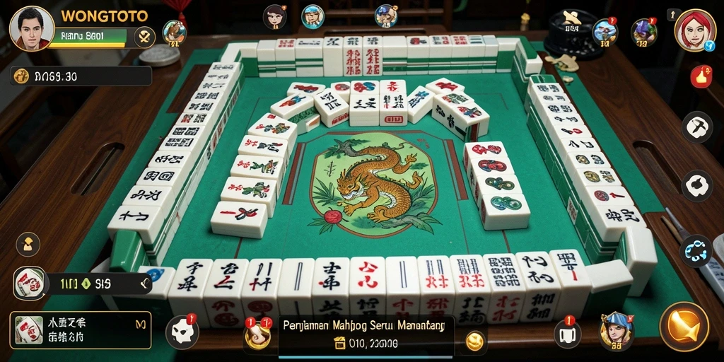 Gameplay Mahjong yang seru dan penuh warna di WONGTOTO.